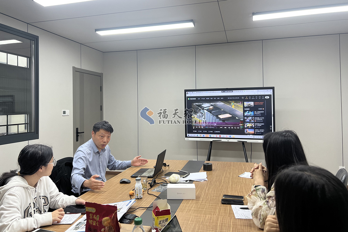 福天辊筒运营团队物流分拣机辊筒应用学习